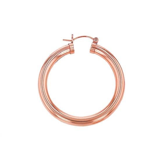 r- gf 40x5mm flex hoop earring