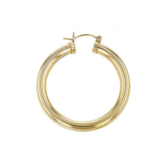 gf 50x5mm flex hoop earring