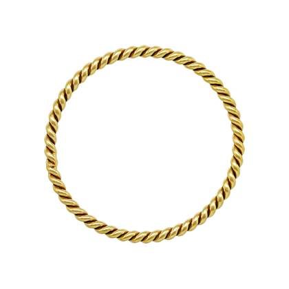 gf size5 twisted stacking ring
