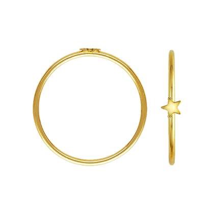 Gold Filled Star Stacking Ring