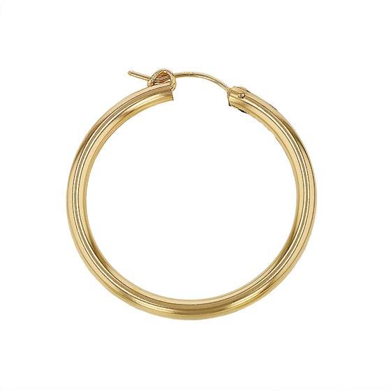 gf 42x3mm flex hoop earring