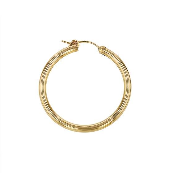 gf 18x3mm flex hoop earring