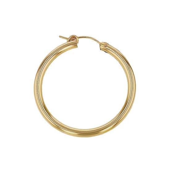 gf 27x3mm flex hoop earring