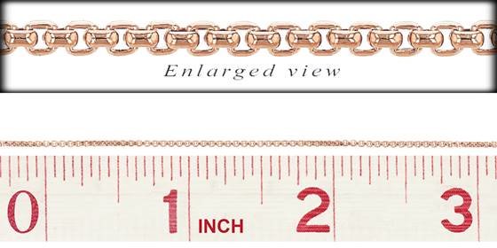 r-gf 1.25mm chain width round box chain