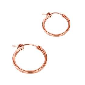 Rose Gold Filled Square Hoop Earring