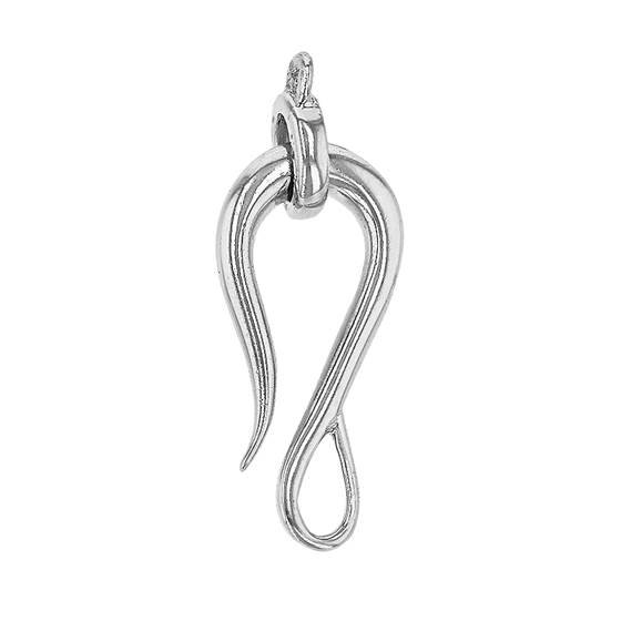 ss 20x7.5mm hook and eye clasp