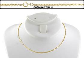 Gold Filled Ready to Wear Box Chain 1.5mm Width