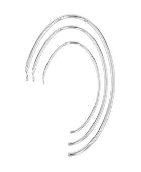 Sterling Silver Flat End Earwire