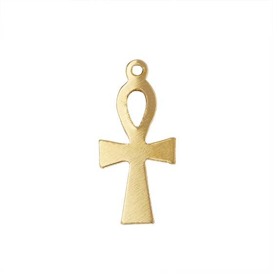 gf 17x7mm cross charm