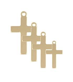 Gold Filled Cross Charm