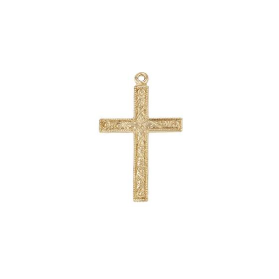 gf 15x10mm cross charm