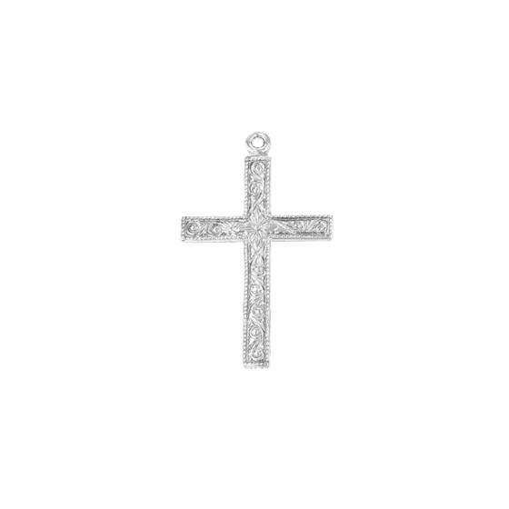 ss 15x10mm cross charm