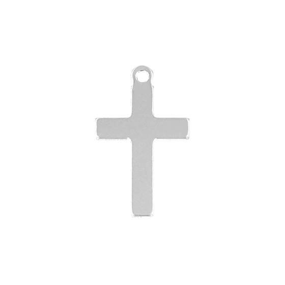 ss 16x10mm cross charm