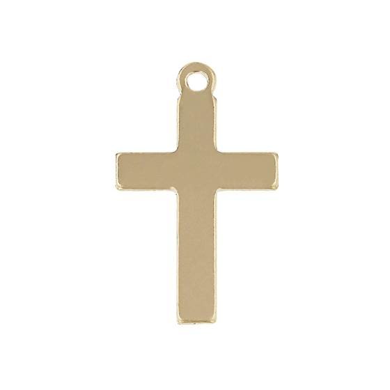 gf 25x15mm cross charm