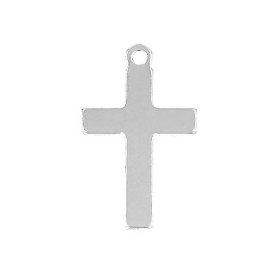 ss 25x15mm cross charm