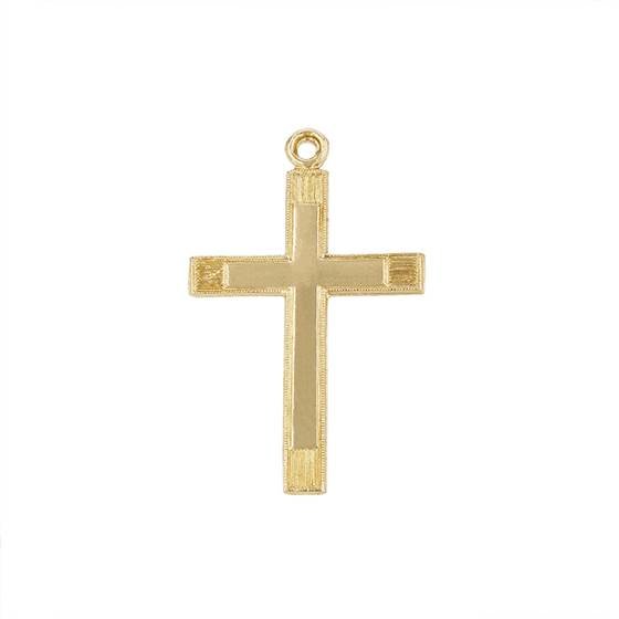 gf 16x10mm cross charm