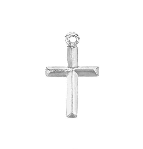 ss 17x10mm cross charm