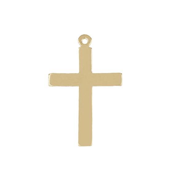 gf 38x25mm cross charm