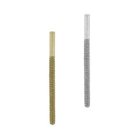 14K Earring Threaded 0.86mm Post Type-A