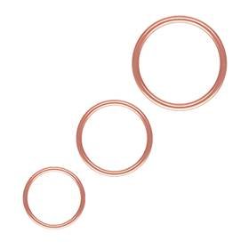 Rose Gold Filled 1.5mm Thick Stacking Ring