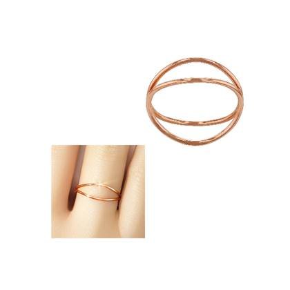 Rose Gold Filled Wave Stacking Ring