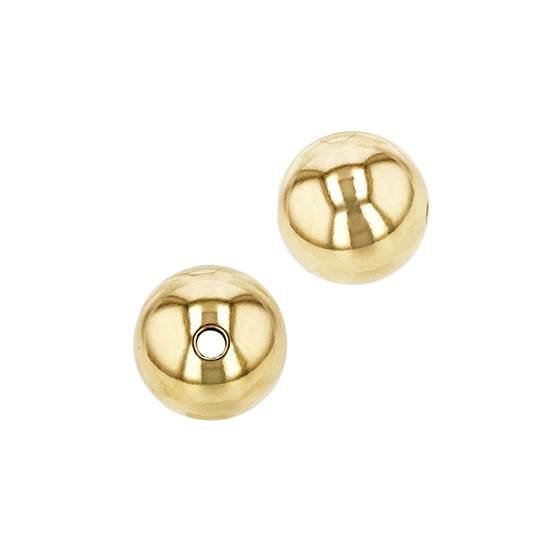 gold filled 11mm round bead