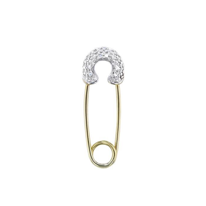 14ky 22x8mm 8dia.025 diamond safety pin