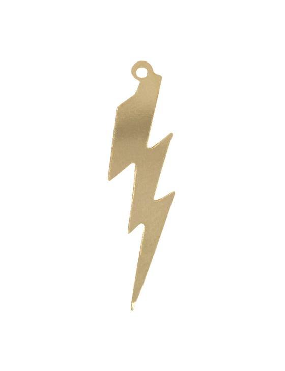 14ky 28x6mm lightning charm