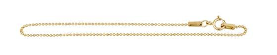 Gold Filled Ball Chain Bracelet With Springring Clasp