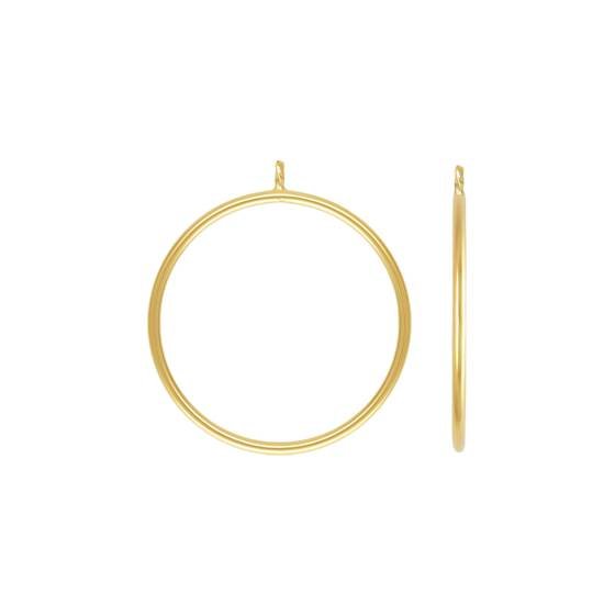 Gold Filled Stacking Ring With Peg