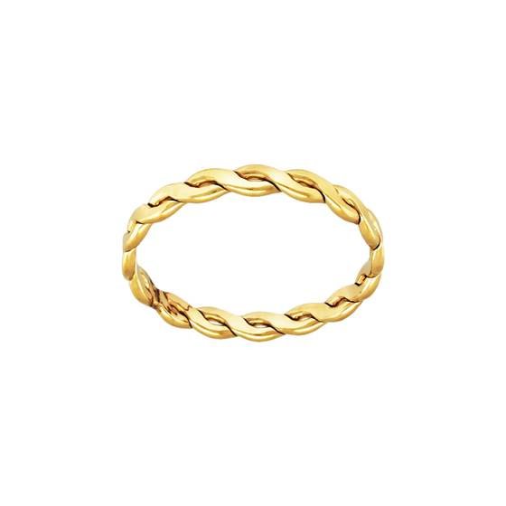 gf size5 2.4mm thick woven ring