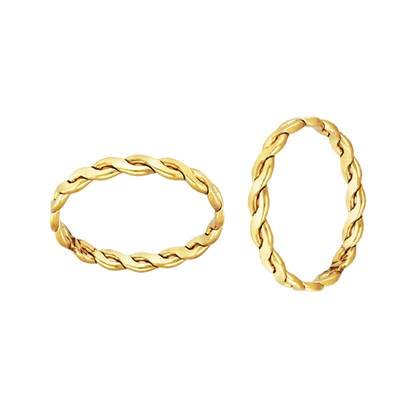 Gold Filled Woven Ring