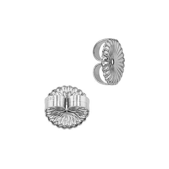 platinum 9x.75mm earring friction earnut