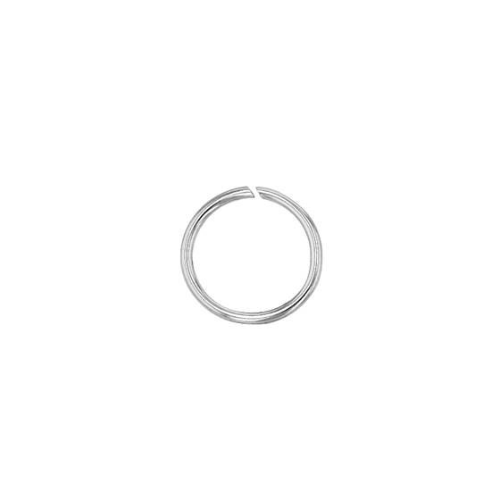 14kw 6mm open jump ring 0.63mm thick