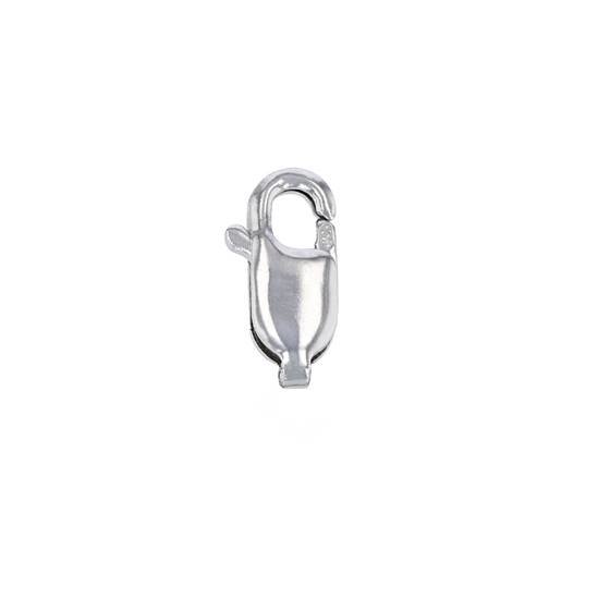 platinum 11.7mm lobster clasp without open jump ring