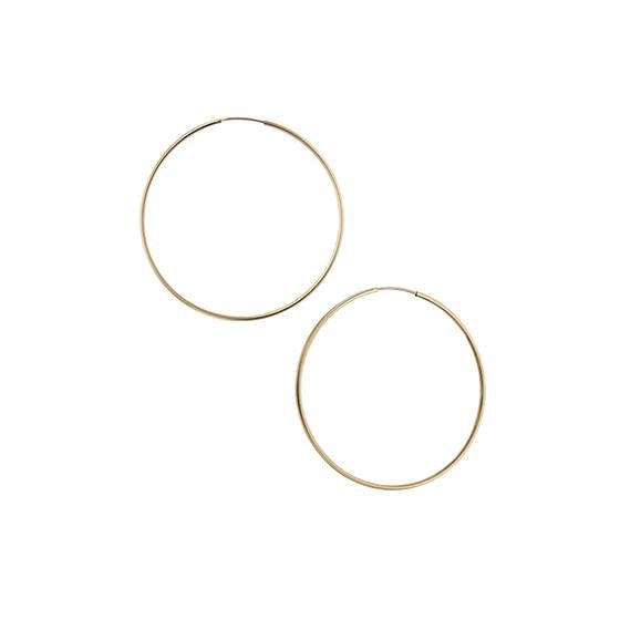 gf 30mm square tubing endless earring