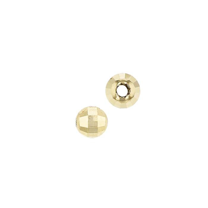 14ky 3mm mirror bead 1.2mm hole