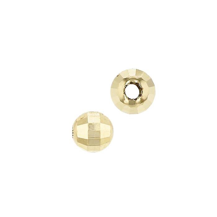 14ky 5mm mirror bead 1.5mm hole