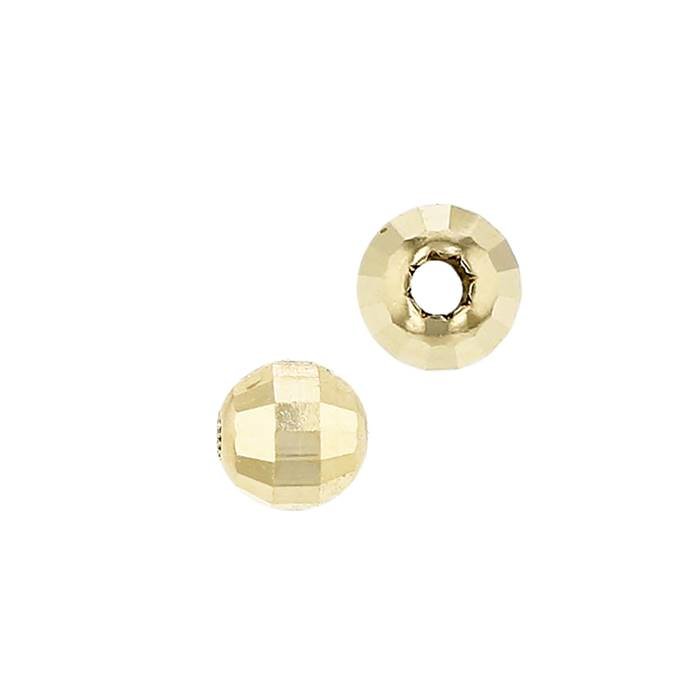 14ky 6mm mirror bead 1.8mm hole