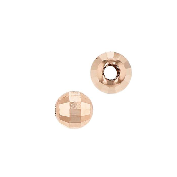 14kr 6mm mirror bead 1.8mm hole