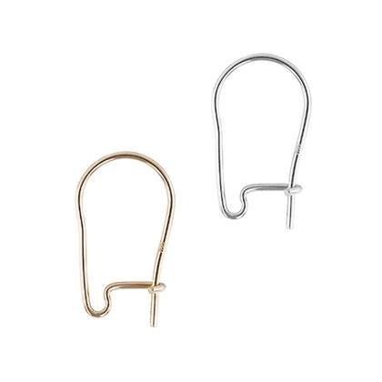 14K Kidney Earwire Earring