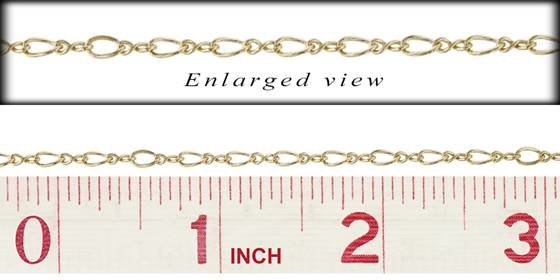 gf 3mm chain width figure 8 chain