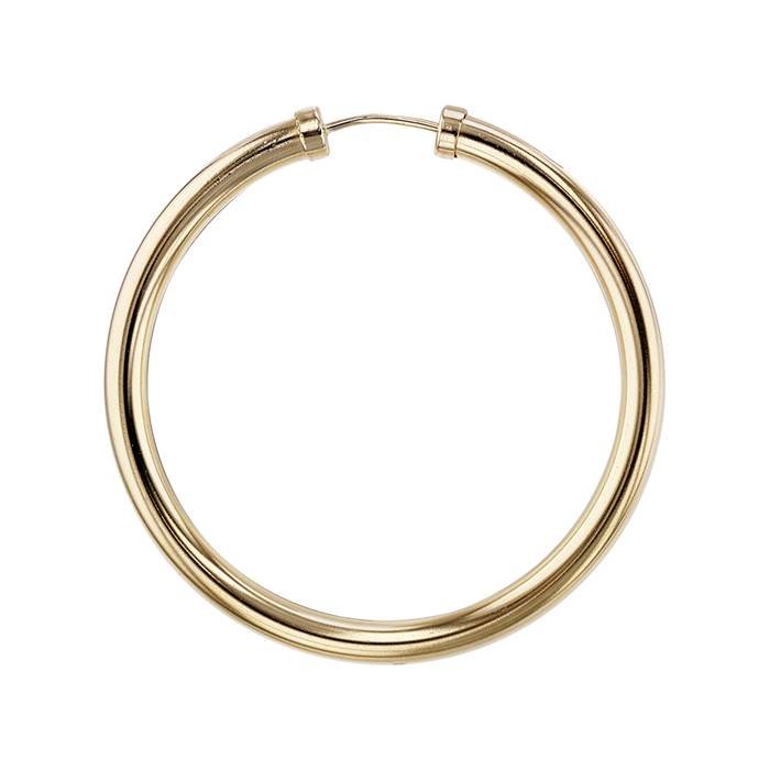 gf 3x57mm endless hoop earring