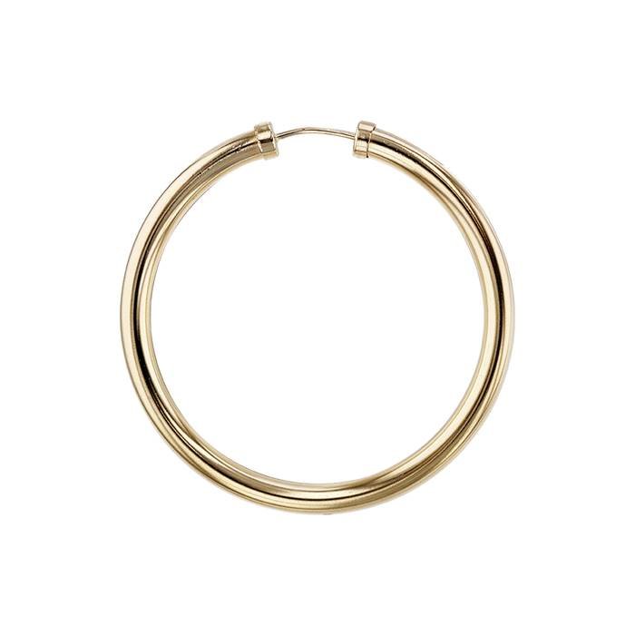 gf 3x42mm endless hoop earring