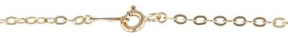 14K Ready to Wear 1.9mm Flat Cable Chain Necklace