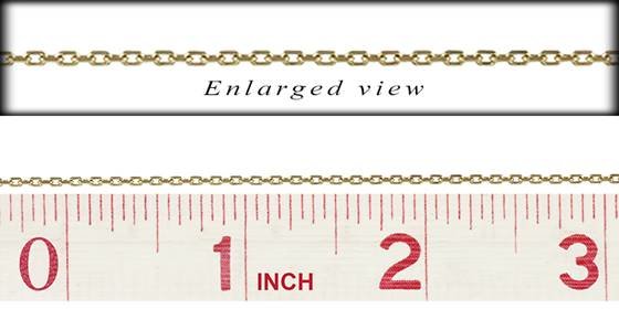 14ky 1.4mm chain width drawn cable chain