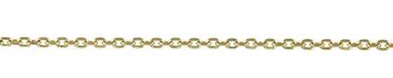 14K Gold  Drawn Cable Chain