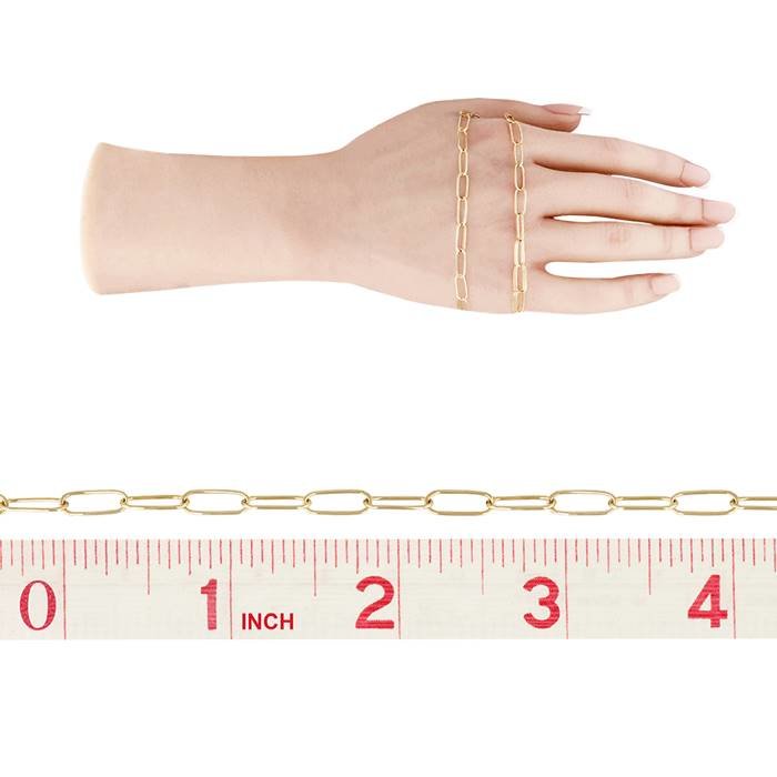 gf 4.4x11.3.5mm chain width elongated cable chain