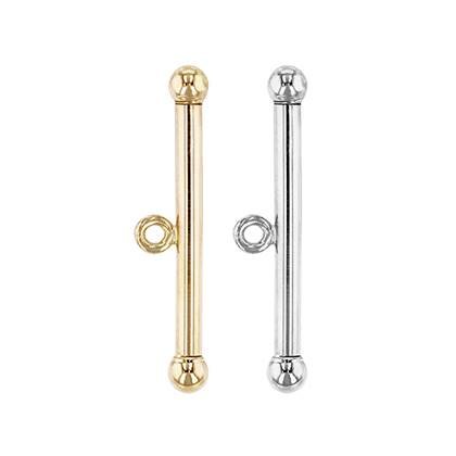 14K Toggle Clasp Bar