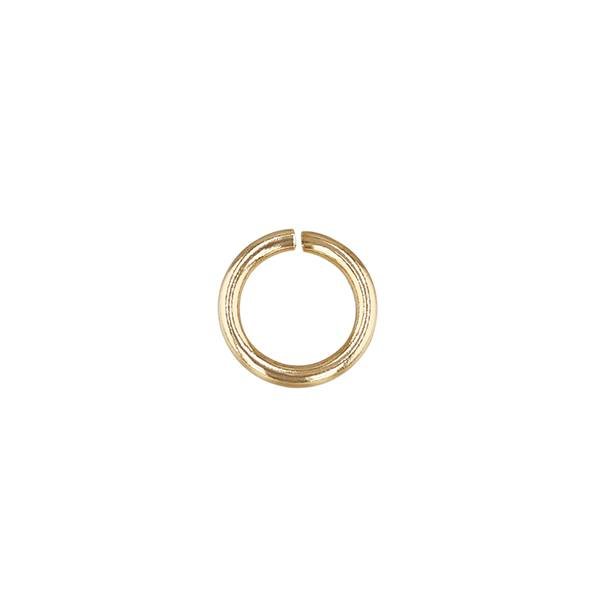 14ky 3.5mm open jump ring 0.9mm thick